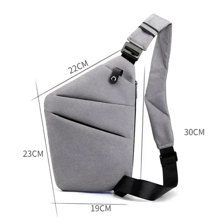 SecureTravel | Anti-Theft Sling Bag Women – Cut-Resistant Design