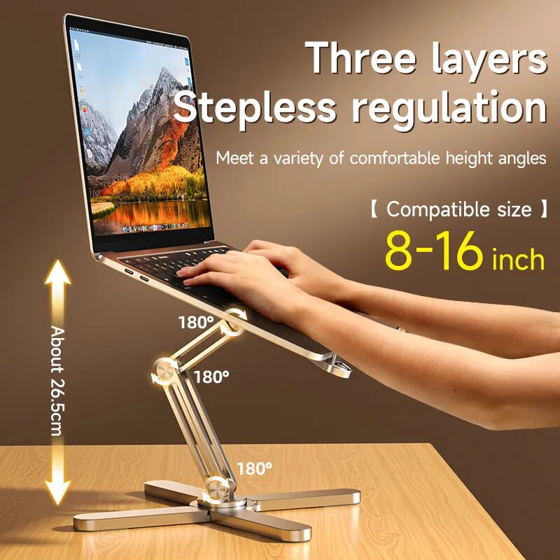 360 Rotating Easy Carry Notebook Holder - Image 1