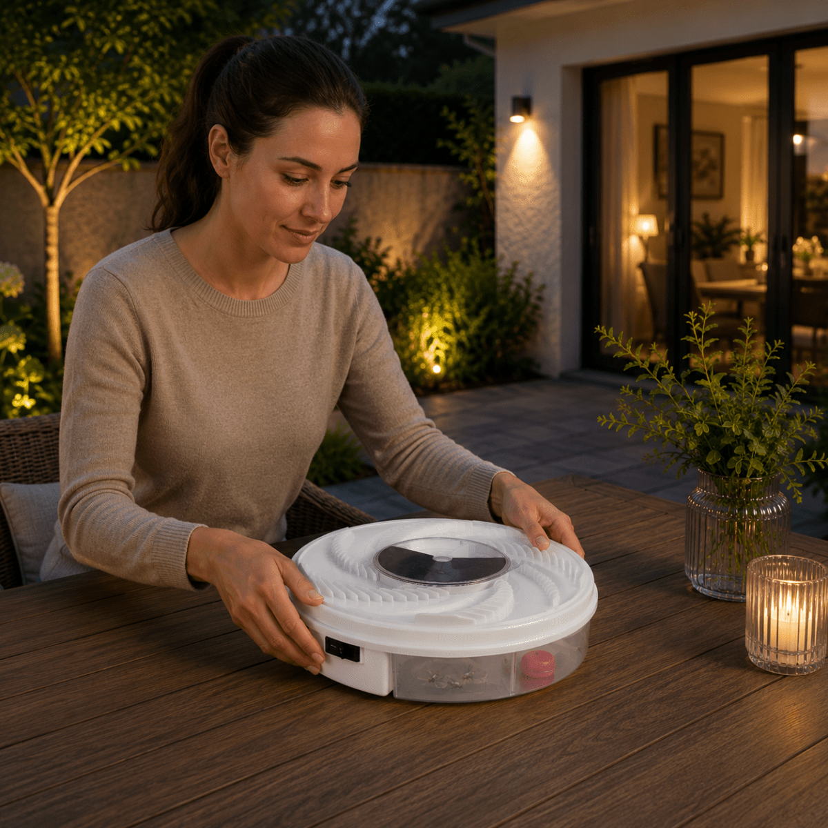 Silent Fly Catcher | EcoTrapX Indoor & Outdoor Insect Control