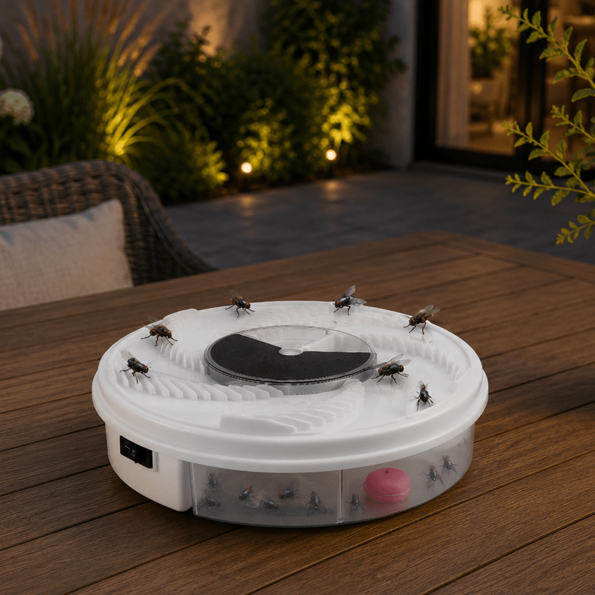 Silent Fly Catcher | EcoTrapX Indoor & Outdoor Insect Control