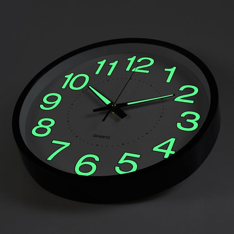 Silent LED | Wall Clock - 12-Inch Timepiece With Clear Visibility