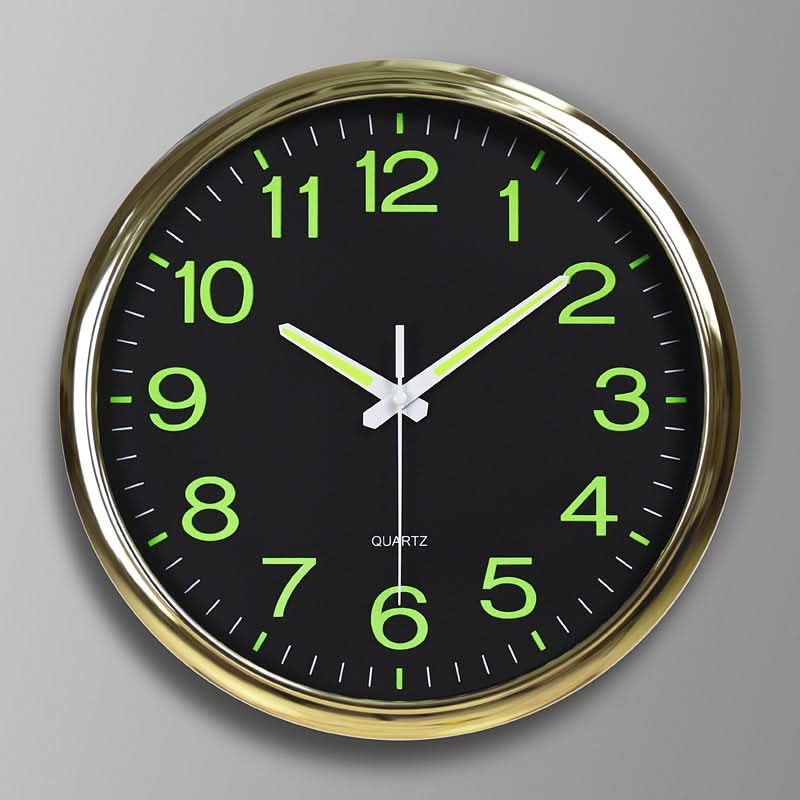 Silent LED | Wall Clock - 12-Inch Timepiece With Clear Visibility