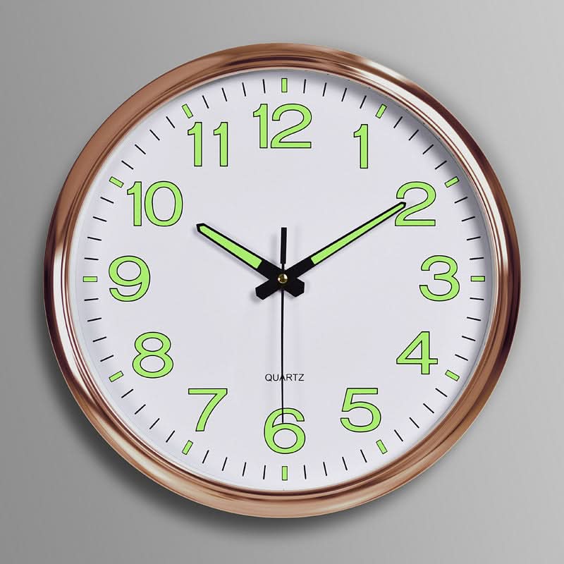 Silent LED | Wall Clock - 12-Inch Timepiece With Clear Visibility