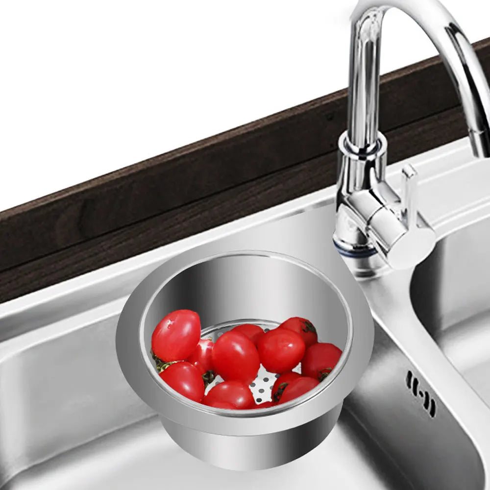 Sink Saver Basket | Stainless Steel Kitchen Sink Strainer with Handle