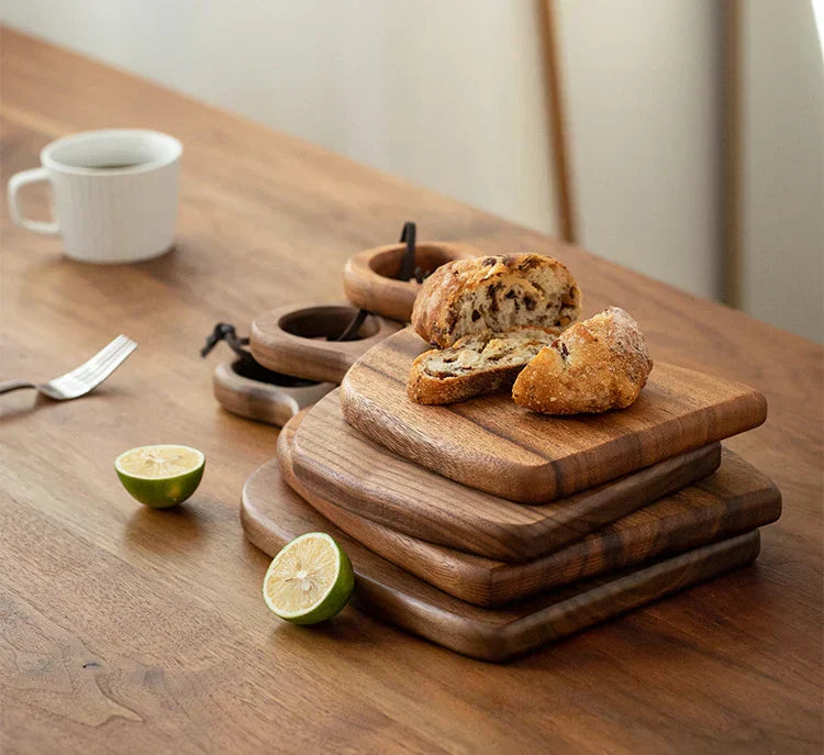 Walnut Chopping Board 35 x 25 x 2 cm | Double-Sided Design | Knife-Friendly Surface That Preserves Blade Sharpness 8