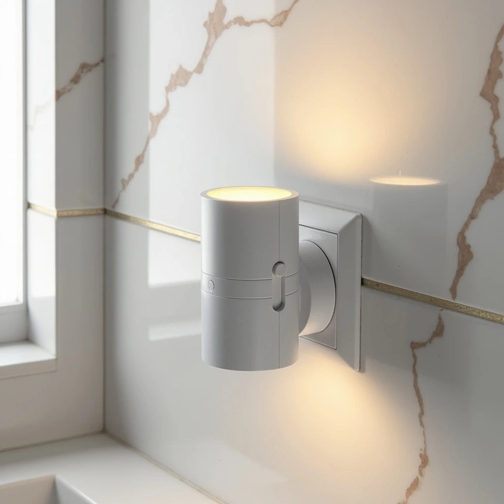 Lumora – Smart Dimmable LED Night Light Plug-In with Auto Dusk-to-Dawn Sensor
