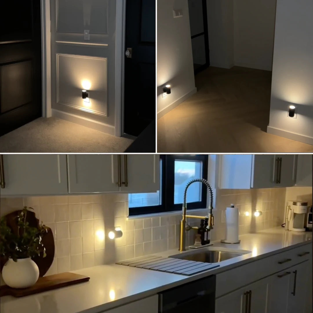Lumora – Smart Dimmable LED Night Light Plug-In with Auto Dusk-to-Dawn Sensor