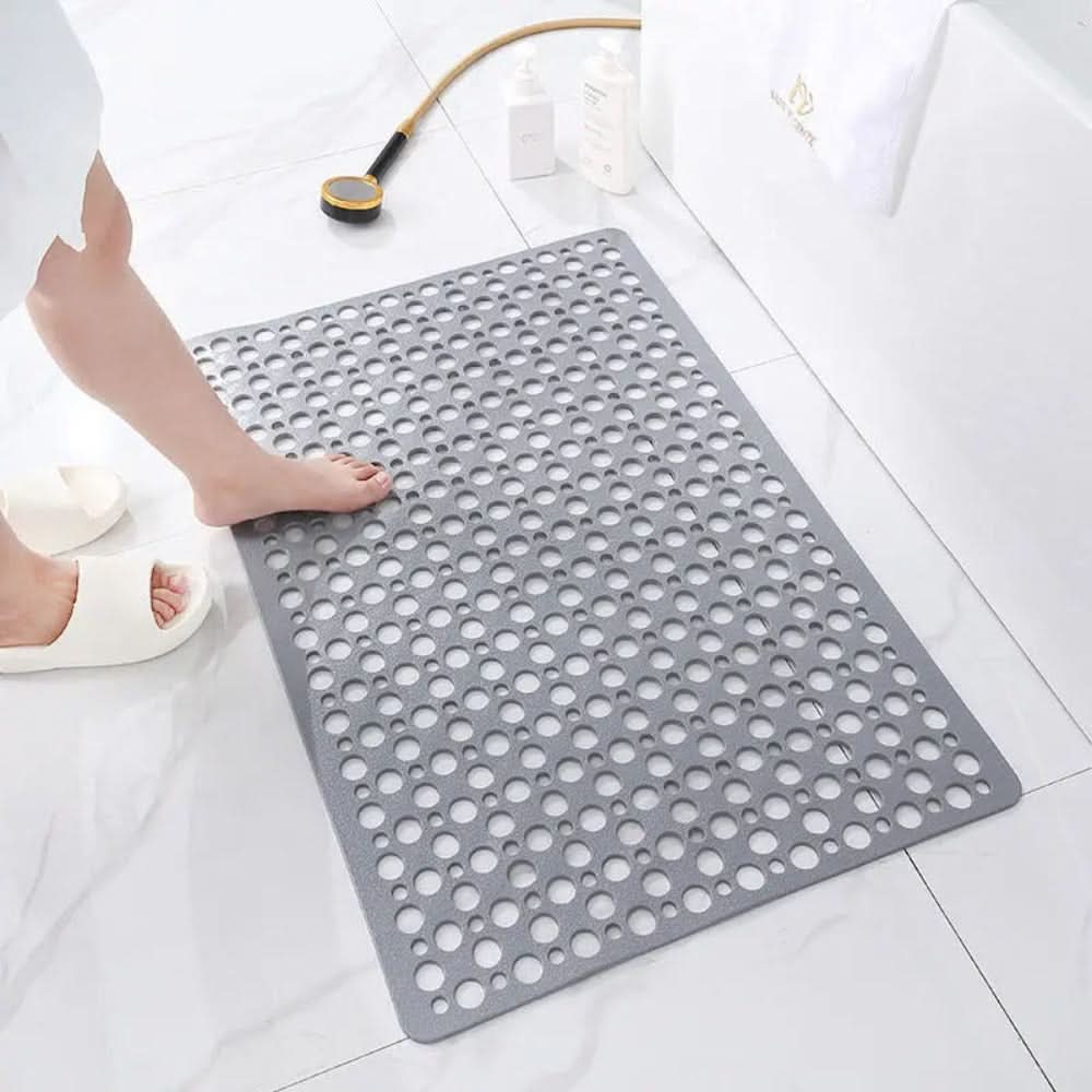 SlipGuard | Antibacterial Non-Slip Shower Mat - Durable PVC Design