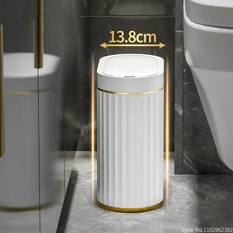 Smart Touchless Sensor Bin Modern Bathroom Waste Bin 2