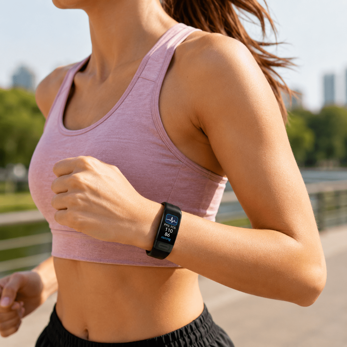Smartwatch with Smart Features | ECG Heart Rate & Blood Pressure Tracker