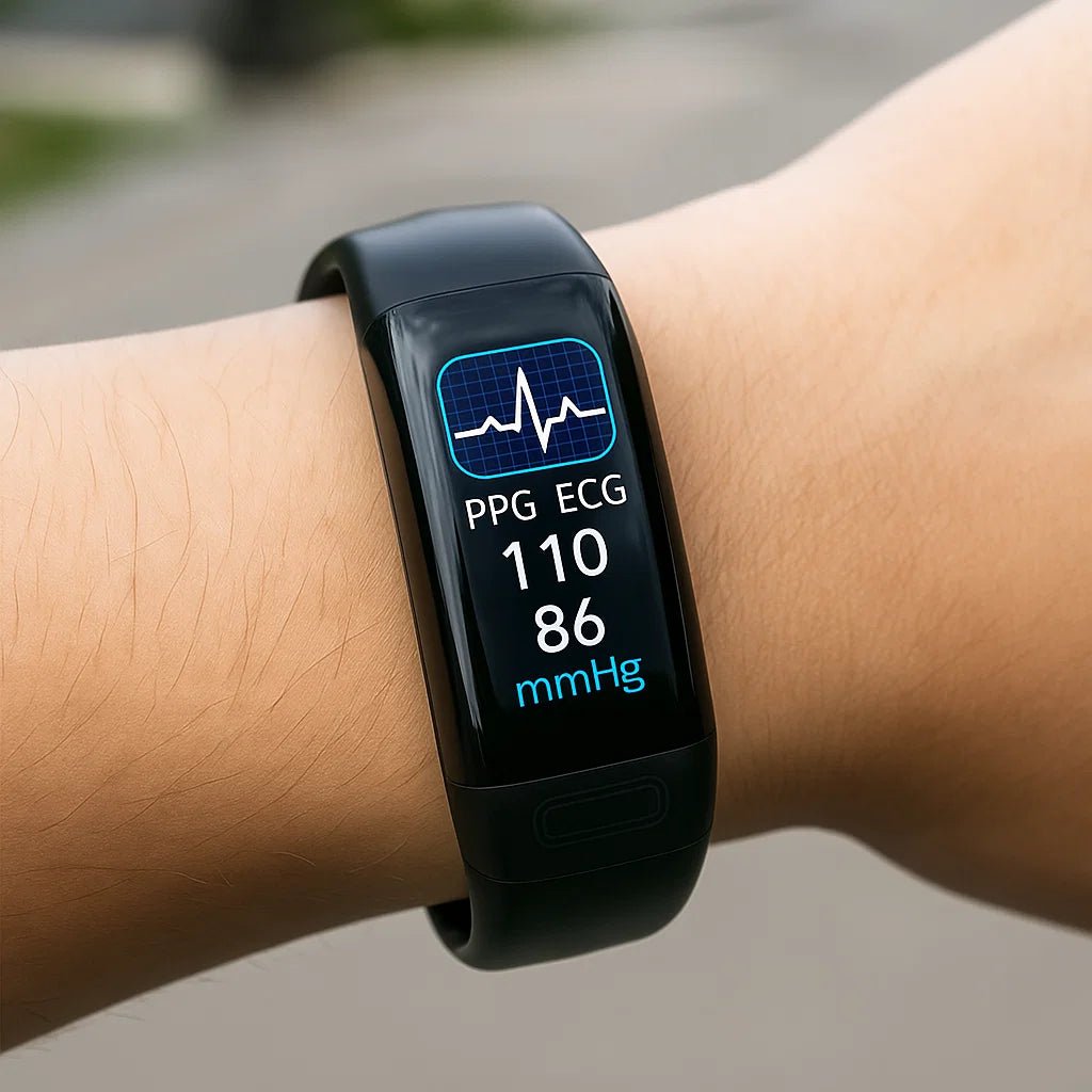 Smartwatch with Smart Features | ECG Heart Rate & Blood Pressure Tracker