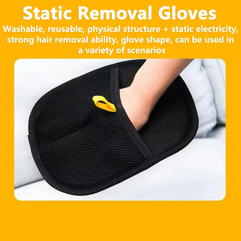 Soft Hair Catcher Gloves | Pet Grooming Mitt