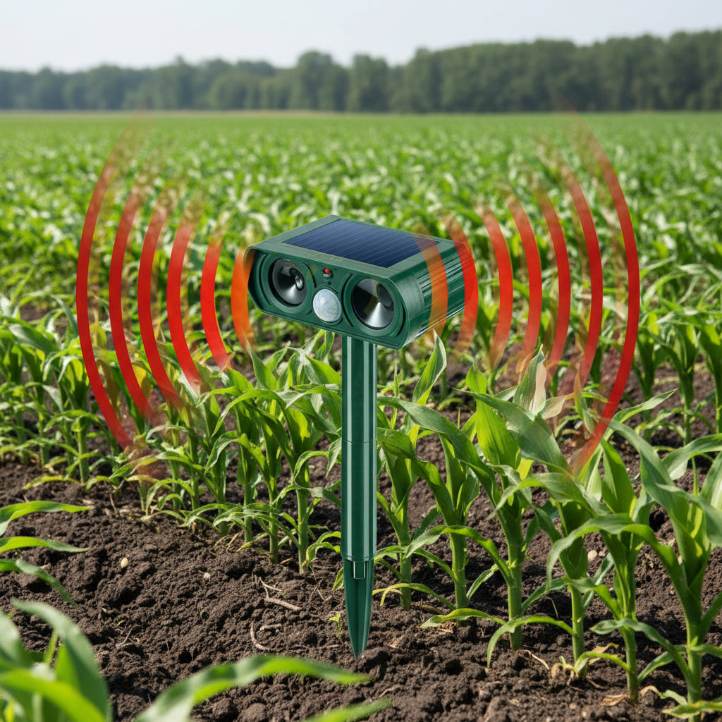 Solar Animal Repeller for Garden Protection | EcoPel Eco-Friendly Pest Deterrent