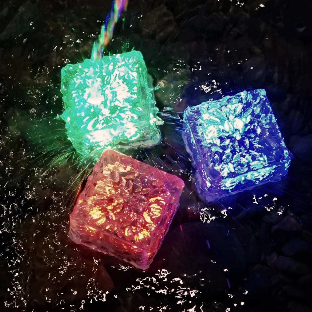 Solar Brick Light, Acrylic & ABS | 10 x 10 x 5.5 cm, IP44 Waterproof | Solar Powered, Dusk Sensor, Up to 10 Hours Glow