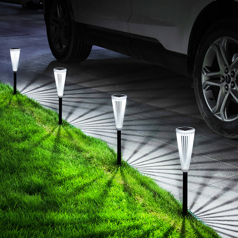Solar Garden Lamps ABS Plastic | 6-12 Hour Illumination, Dual Light Modes | IP65 Waterproof, All-Weather Design