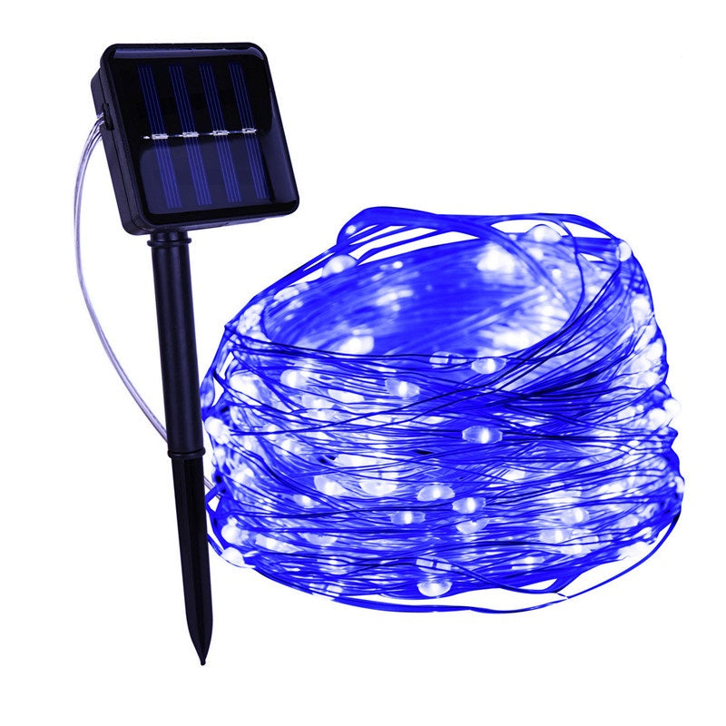 Solar String Fairy Lights | 50-300 LEDs, 8 Colour Options, Up to 30m Length | IP65 Waterproof, Solar Powered, No Wiring