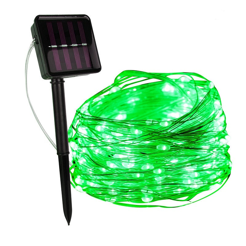 Solar String Fairy Lights | 50-300 LEDs, 8 Colour Options, Up to 30m Length | IP65 Waterproof, Solar Powered, No Wiring