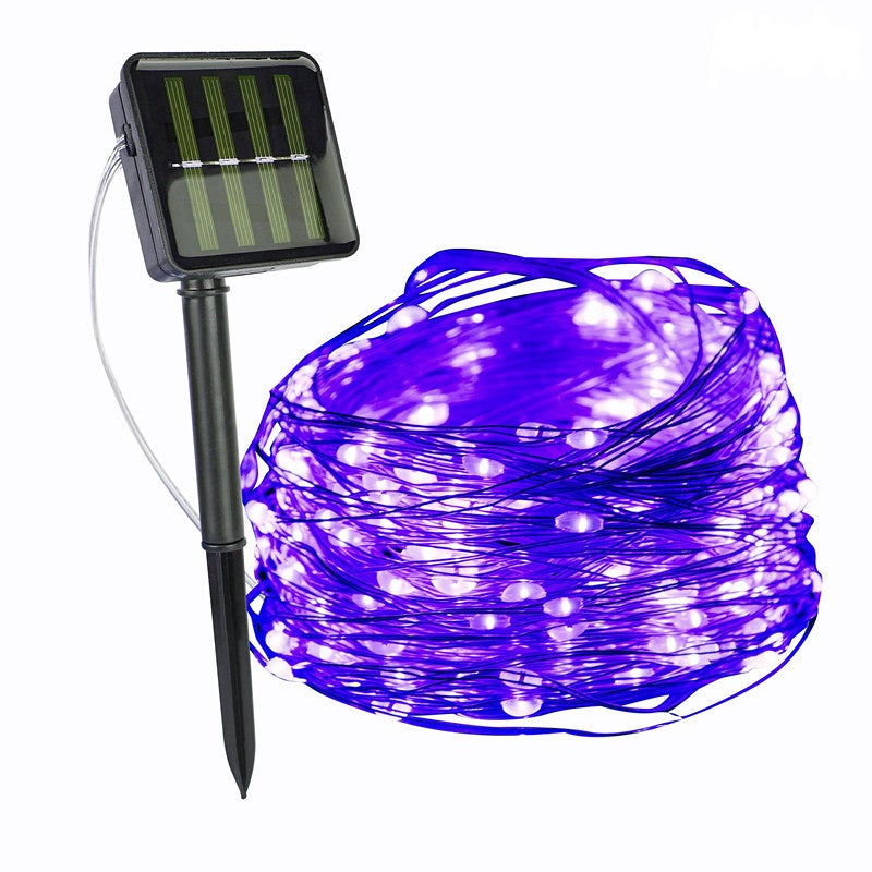 Solar String Fairy Lights | 50-300 LEDs, 8 Colour Options, Up to 30m Length | IP65 Waterproof, Solar Powered, No Wiring