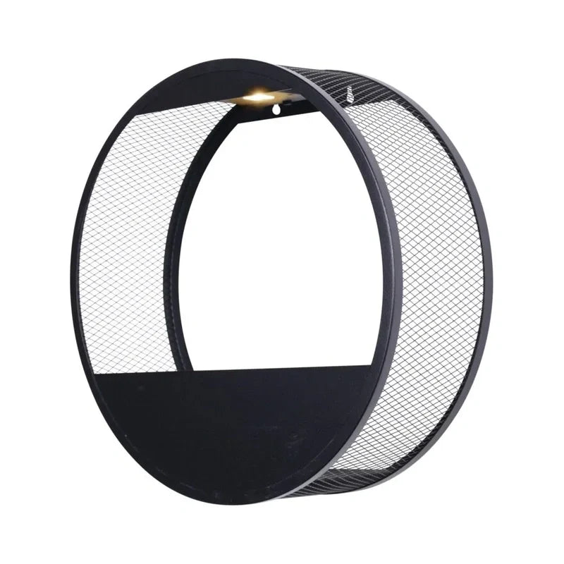 Solar Wall Pot Light with Integrated Planter | Oval or Round Style | Waterproof, Up to 8 Hours Warm & Cool White Light