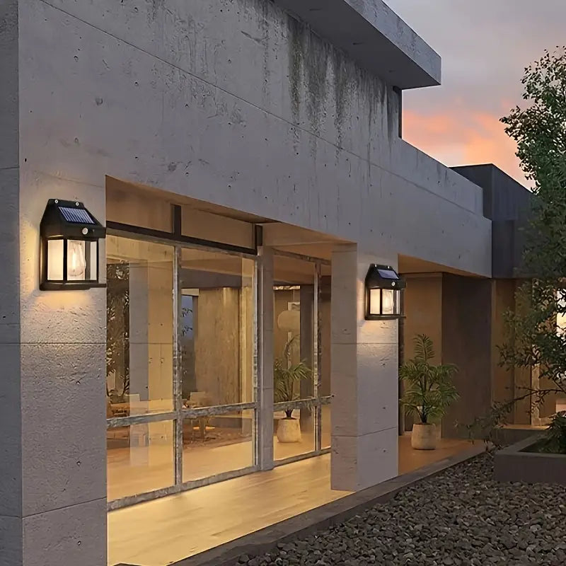 SolarGuard | Solar Outdoor Wall Lights – Motion Sensor Technology