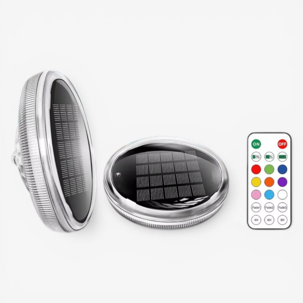 Solar Floating Pool Lights – 9 Color Modes Remote Control Waterproof