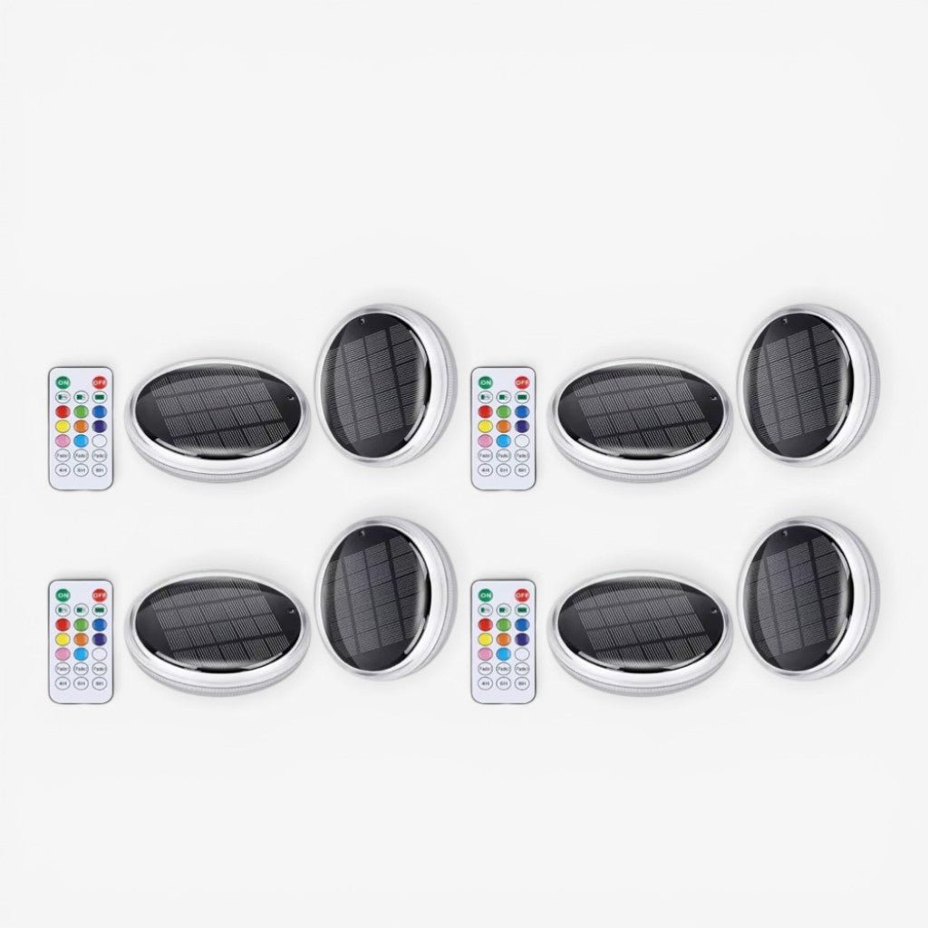 Solar Floating Pool Lights – 9 Color Modes Remote Control Waterproof