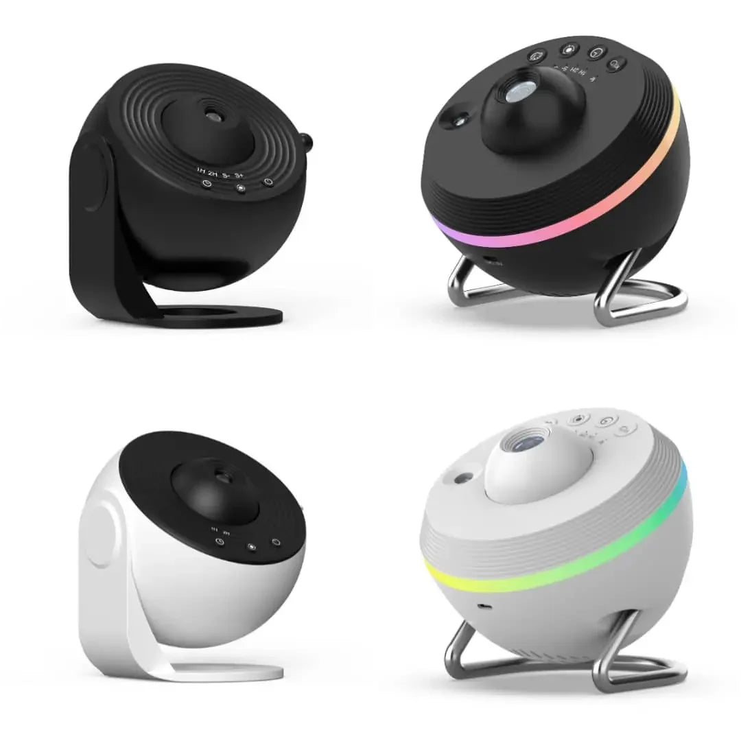 Space Projection Light | 13 or 19 Projection Motifs | USB Powered with Built-In Timer for a Calming Starry Night Display 9
