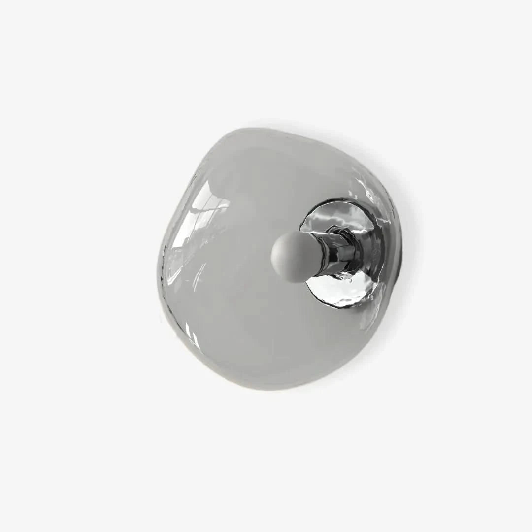 Space | Glass Wall Sconce Lighting - Modern Design with Warm Ambiance