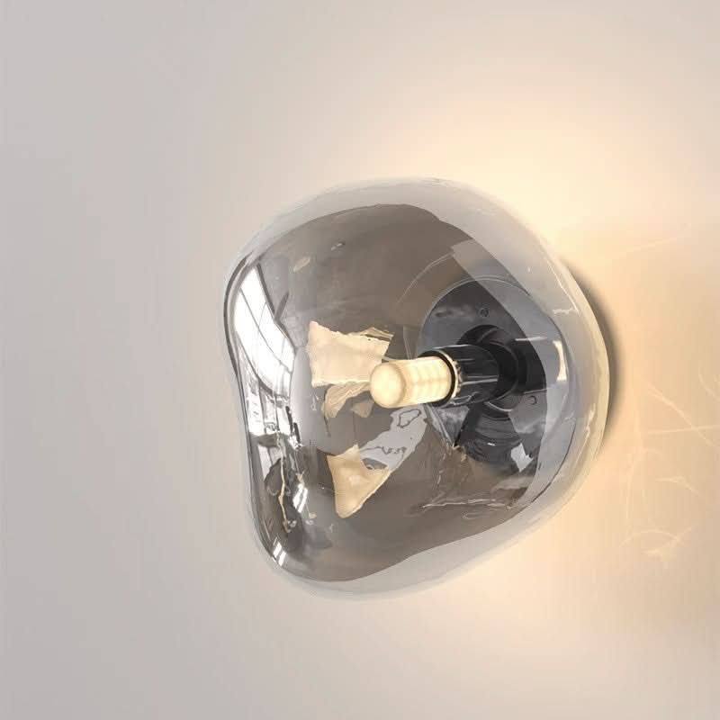 Space | Glass Wall Sconce Lighting - Modern Design with Warm Ambiance