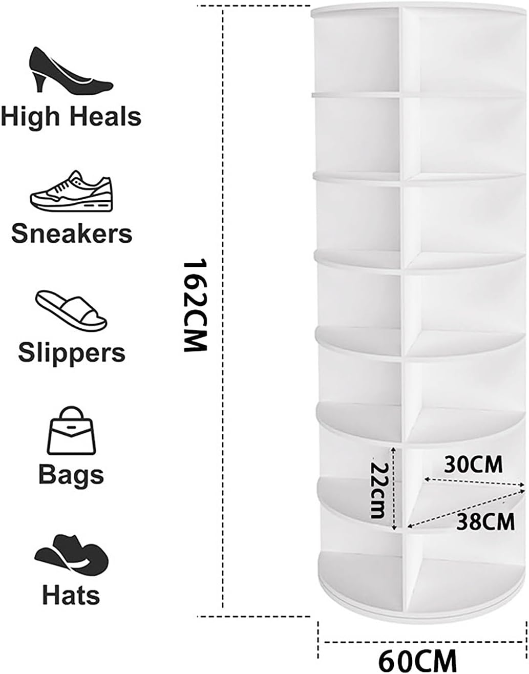 SpinSpace Shoe Tower 1
