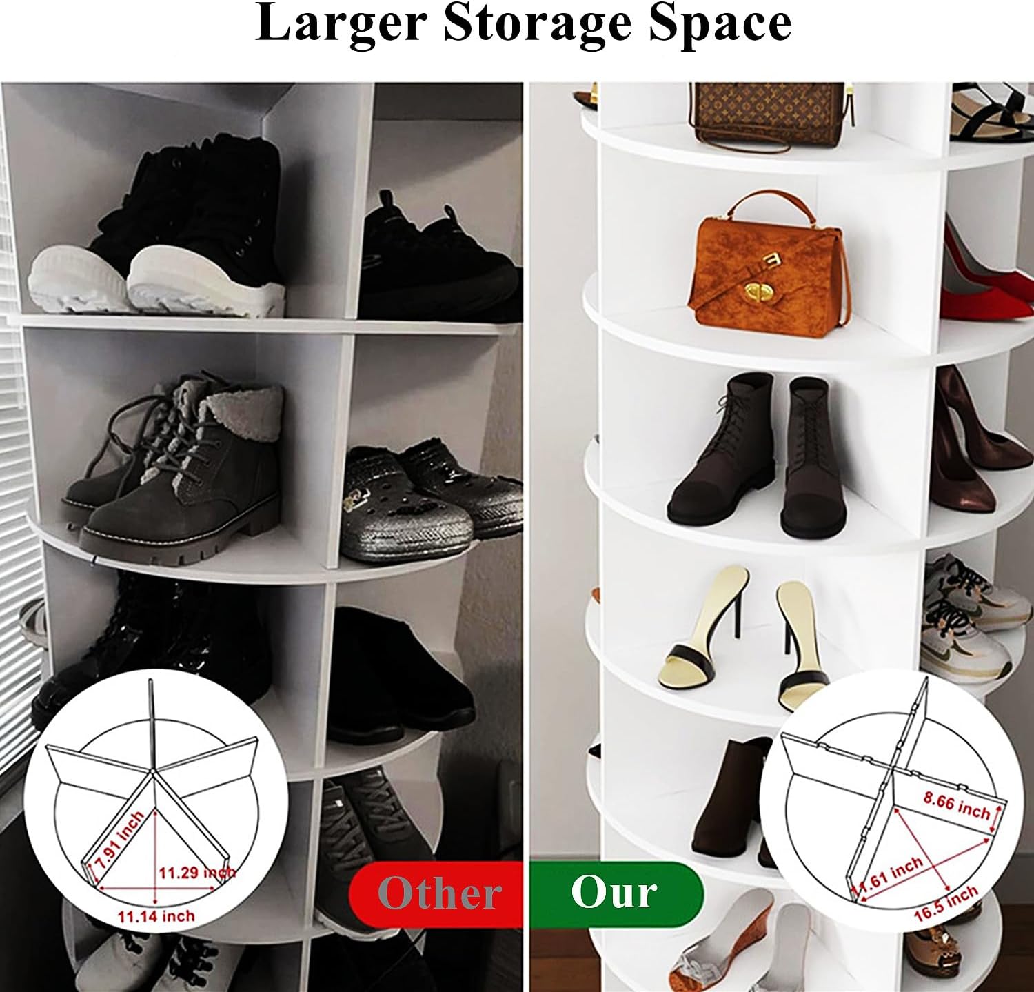 SpinSpace Shoe Tower 5