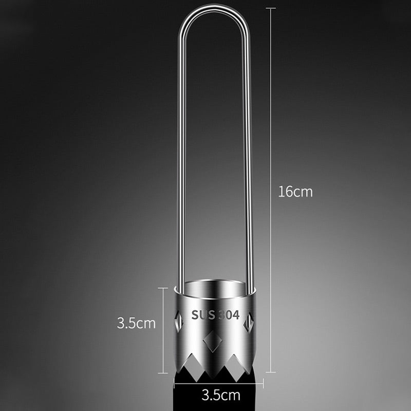 Stainless Steel Fruit Corer Knife | Razor-Sharp Blade with Ergonomic Non-Slip Grip | Fast, Precise Fruit Coring Tool