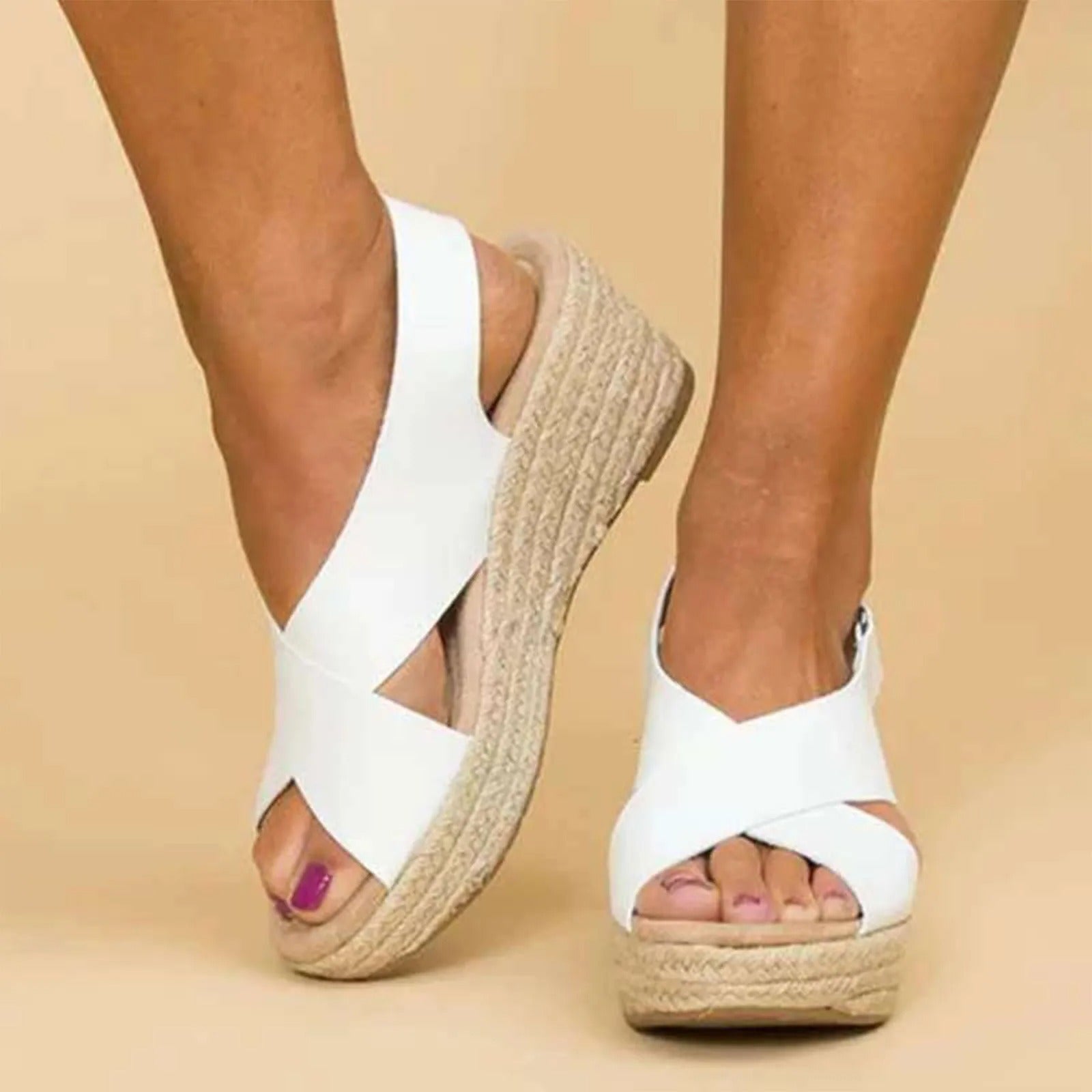 Stella | Lightweight Sandals for Women with Cushioned Sole - Adjustable Fit