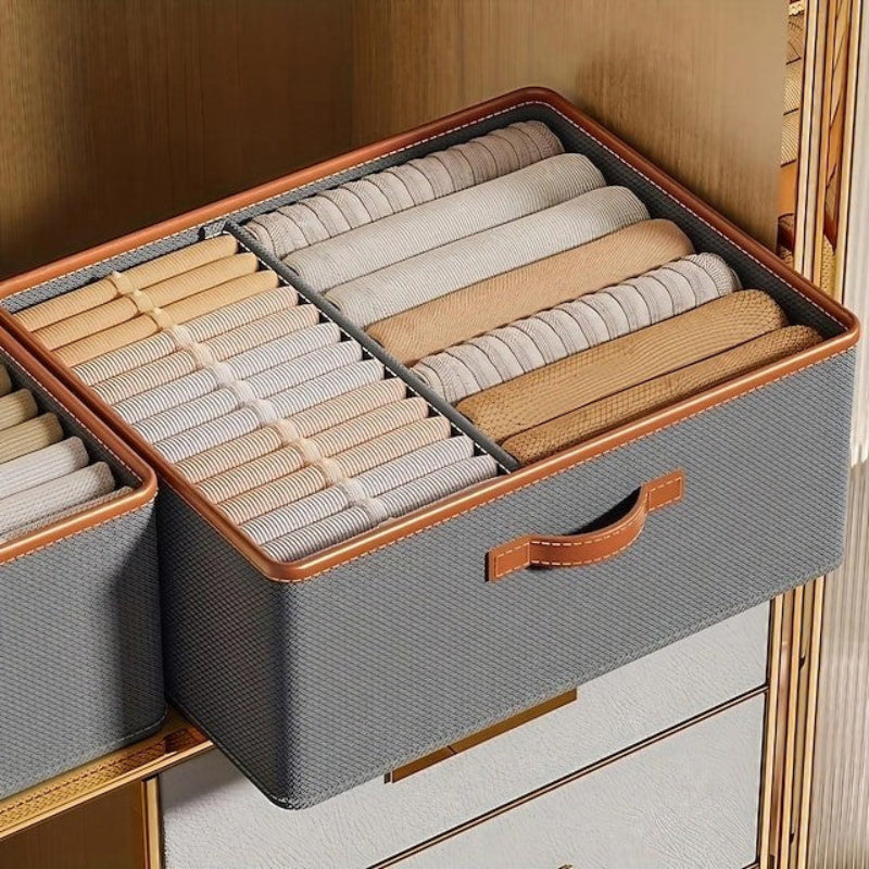 Storage Bin | Internal Dividers With A Front Pull Handle