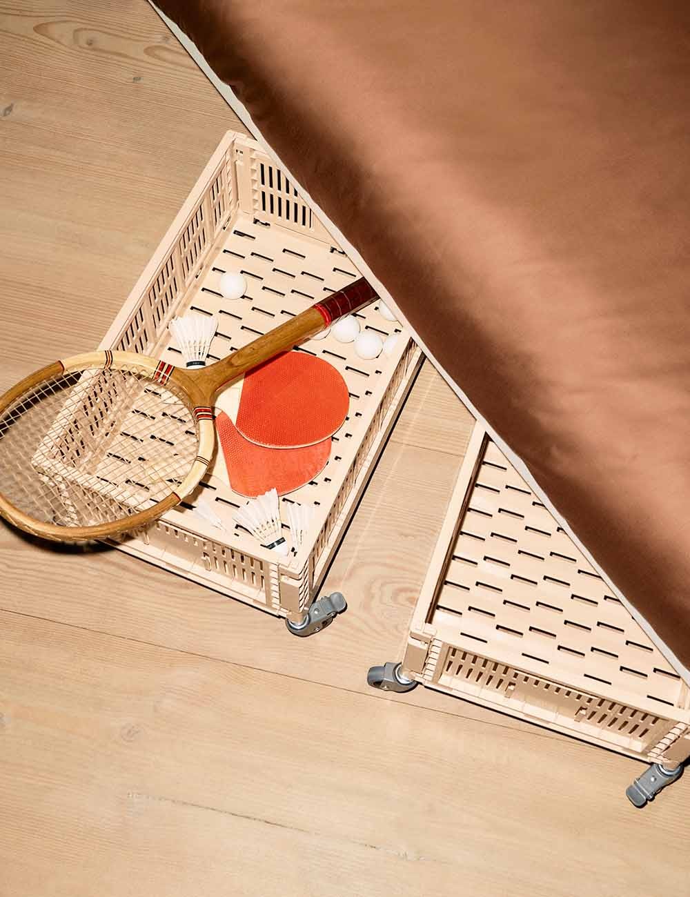 Storage Box – 100% Recycled Plastic, Perforated Design in Various Colors for the Living Room or Children’s Room 5