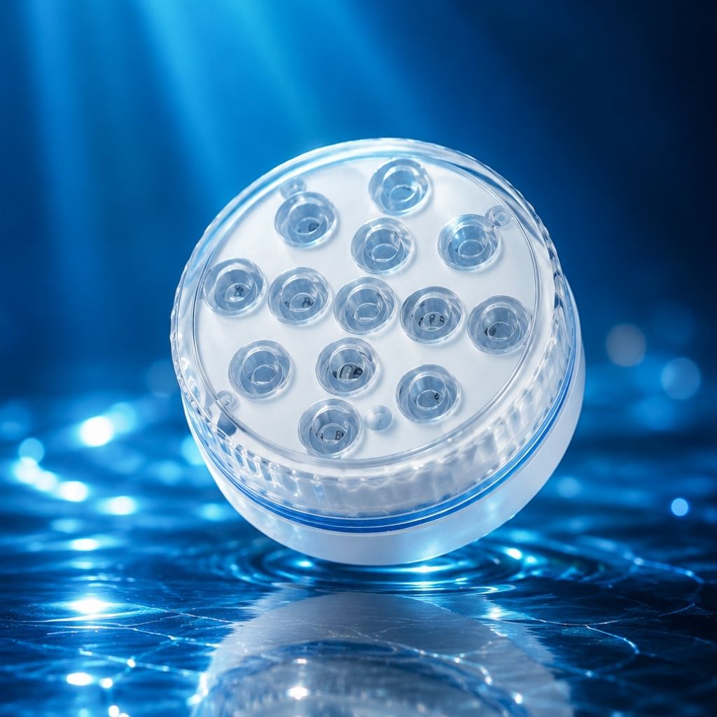 Submersible Pool Light – 16 Color LED with Remote Control Features