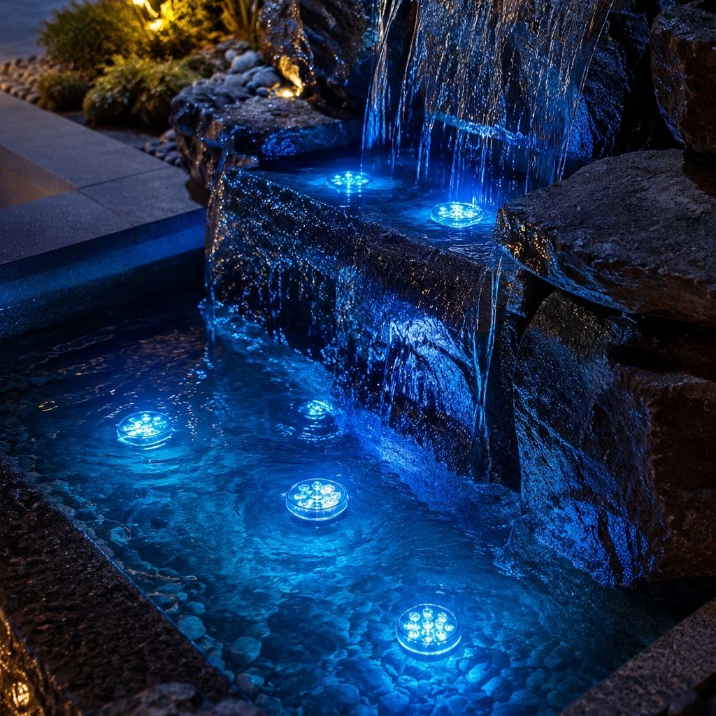 Submersible Pool Light – 16 Color LED with Remote Control Features