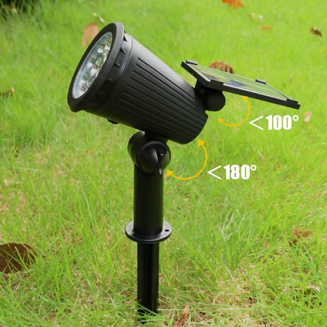 SunSpot | Solar Powered Garden Spotlight with Color-Changing LEDs - Weather-Resistant Design
