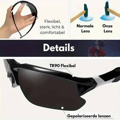 Sunforce | Polarized Running Sunglasses – Ultralight Frame With UV400 Protection 2