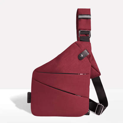 TRAVGUARD | Anti-Theft Shoulder Bag with RFID Protection - Water-Repellent Design 15