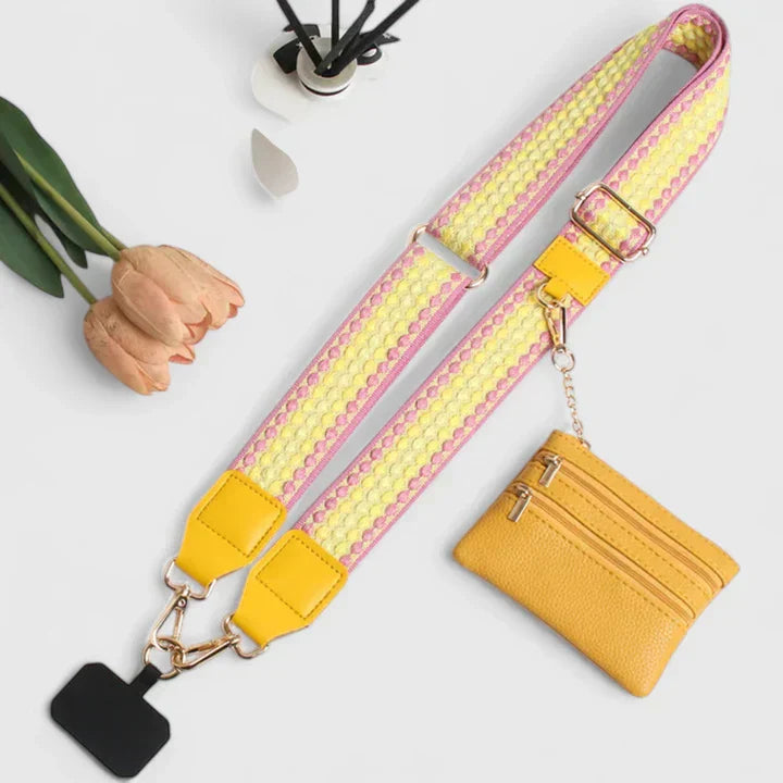 Taylor | Black Crossbody Bag – Slim Synthetic Leather Design 7
