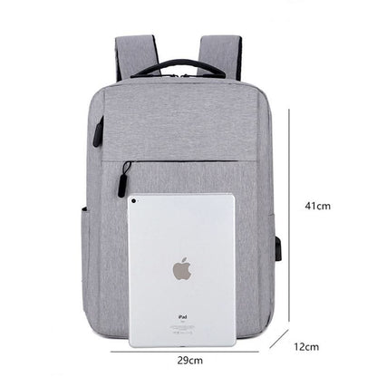 TechTrek Pro | Laptop Backpack for Men - Waterproof with USB Port 4