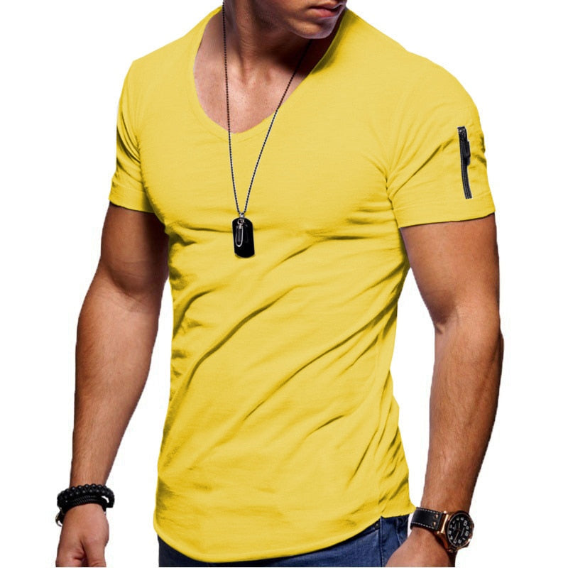 Thomas | Men's T-Shirt – V-Neck Design With Breathable Fabric