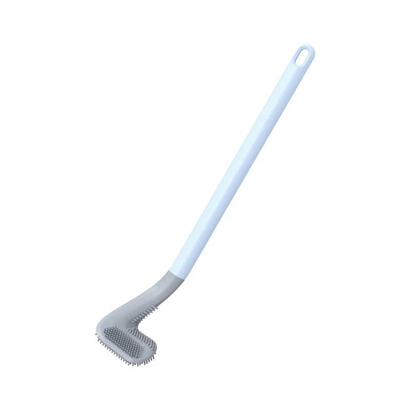 Toilet Brush | Curved Head for Deep Rim & Corner Cleaning
