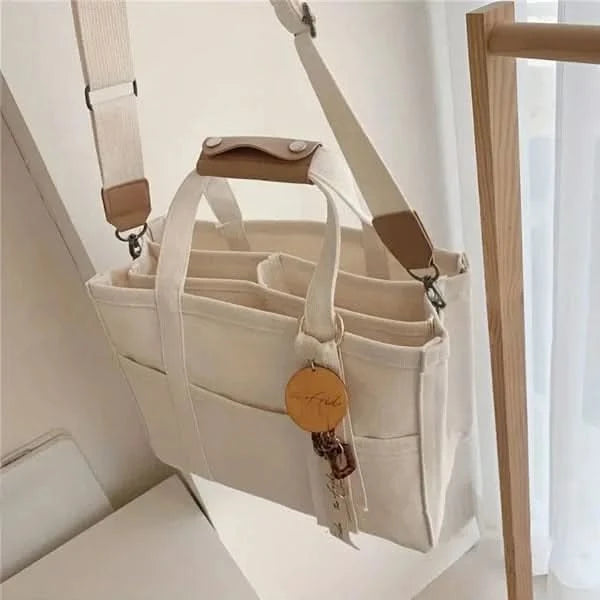 ToteChic | Canvas Tote Bag - Spacious Design for Daily Use