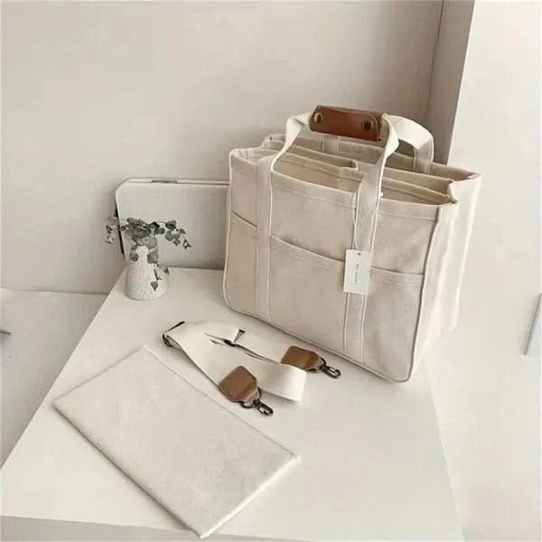 ToteChic | Canvas Tote Bag - Spacious Design for Daily Use