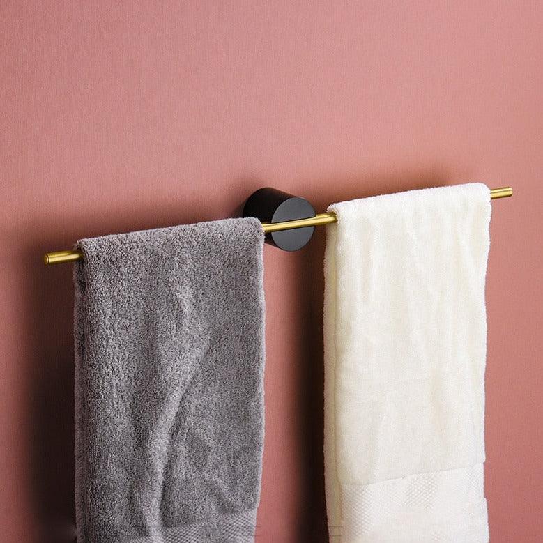 Towel Rack | Single Bar Design With One Central Mount