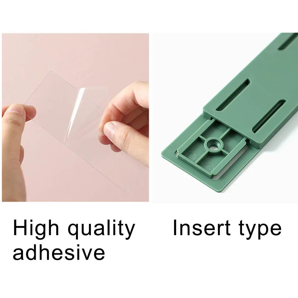 Traceless Socket Fixer | Adhesive Power Strip Holder Wall Mount Clip