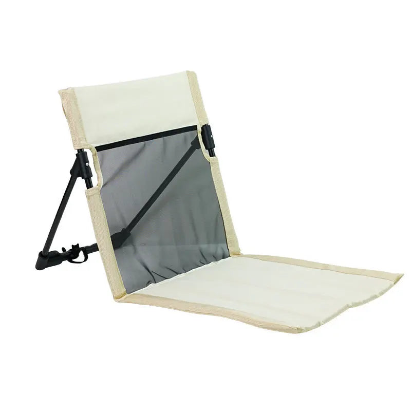 TrailRest | Portable Folding Floor Chair with Adjustable Backrest - Lightweight for Outdoor Use