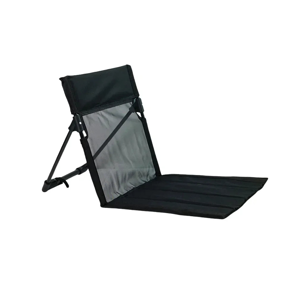 TrailRest | Portable Folding Floor Chair with Adjustable Backrest - Lightweight for Outdoor Use